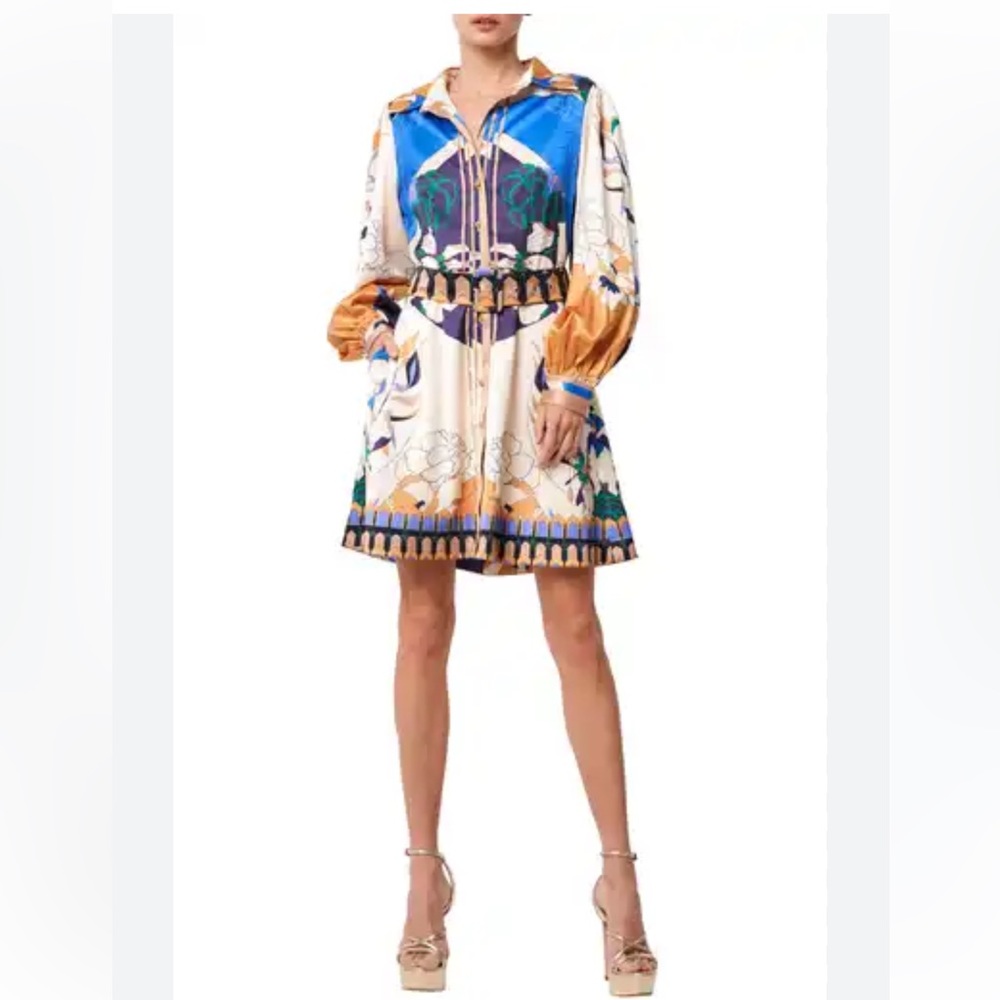 Billy Floral Print Long Sleeve Dress
CIEBON Medium